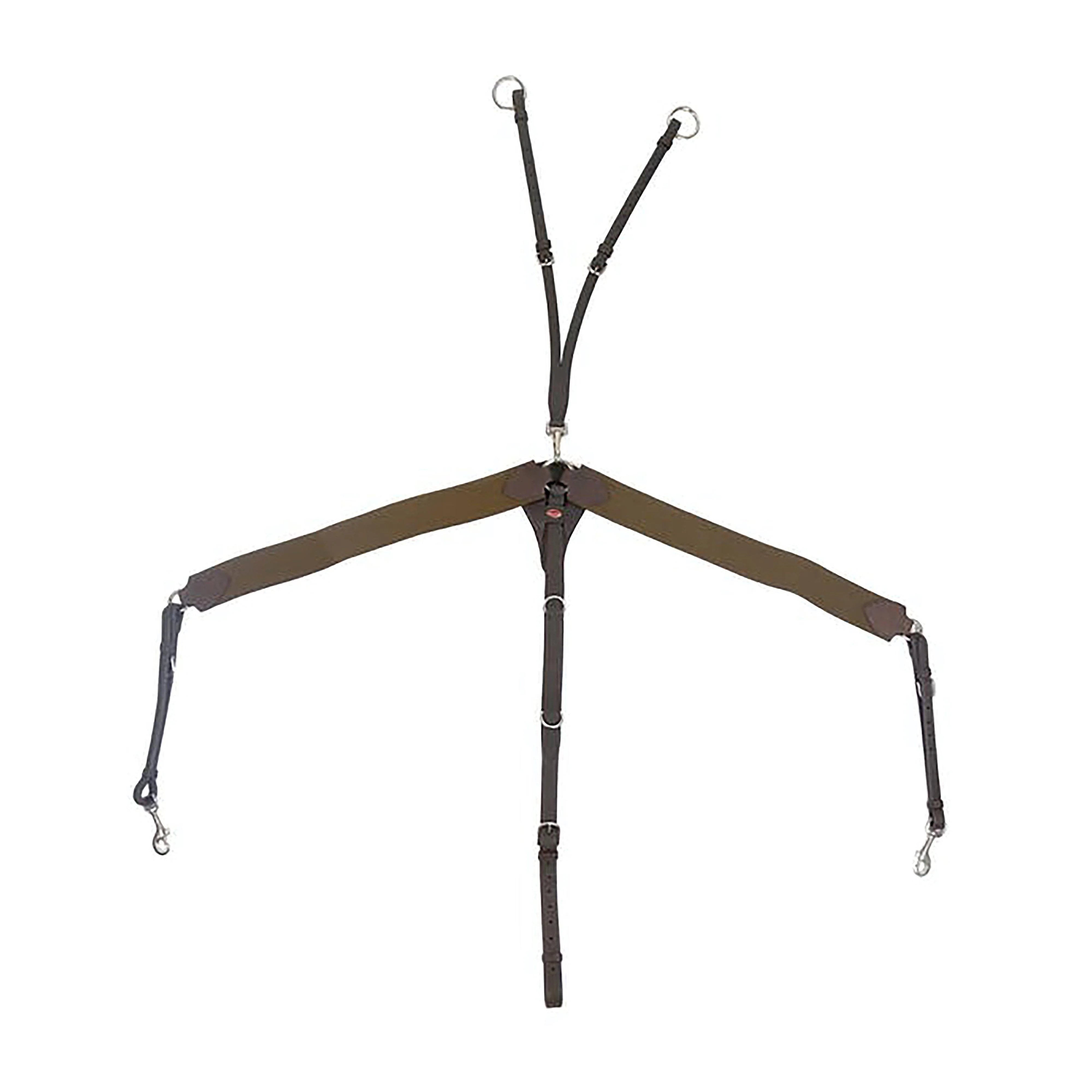 Ready To Ride 5-Point Elasticated Breastplate Havana - Image 3