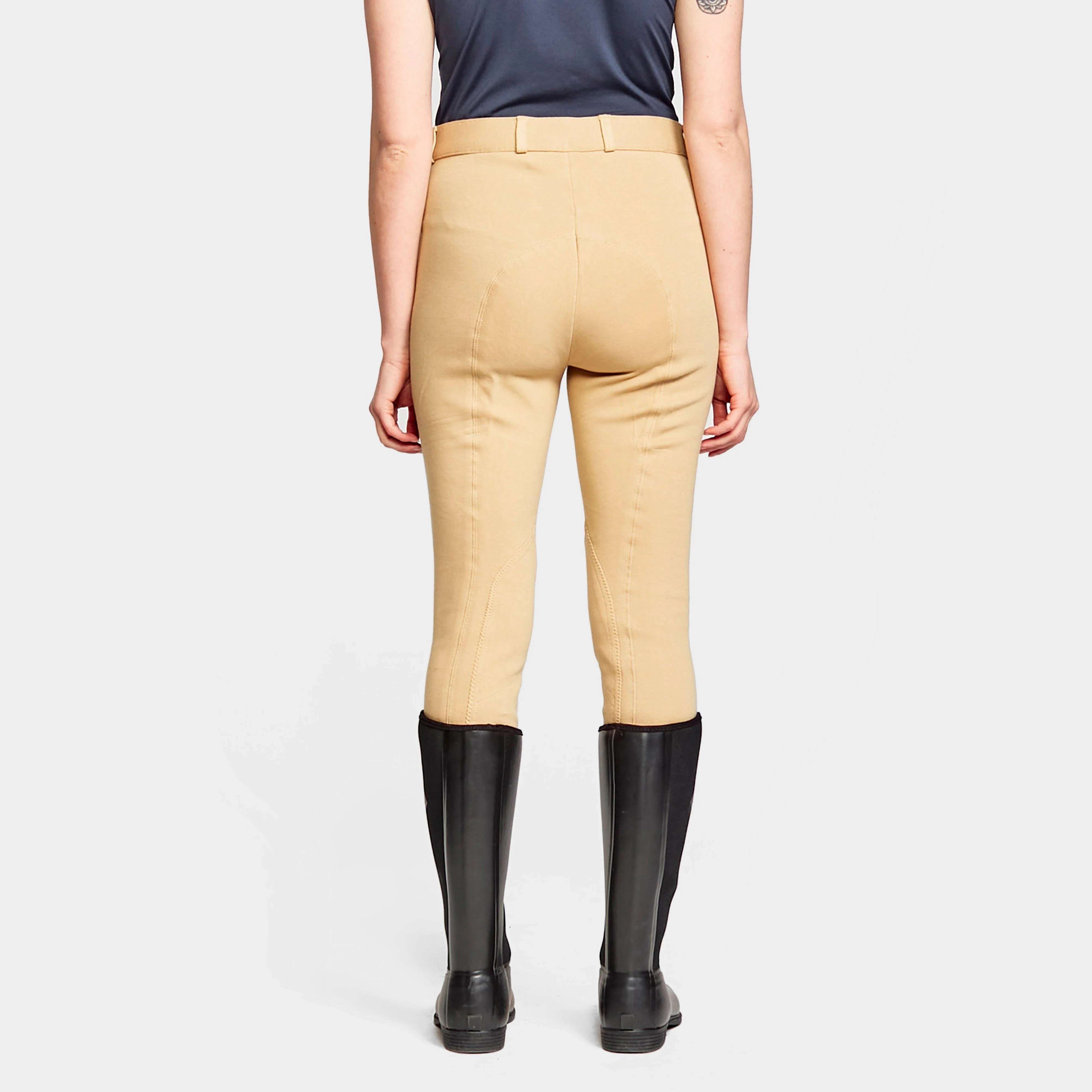 Womens Pateley Jodhpurs Beige - Image 2