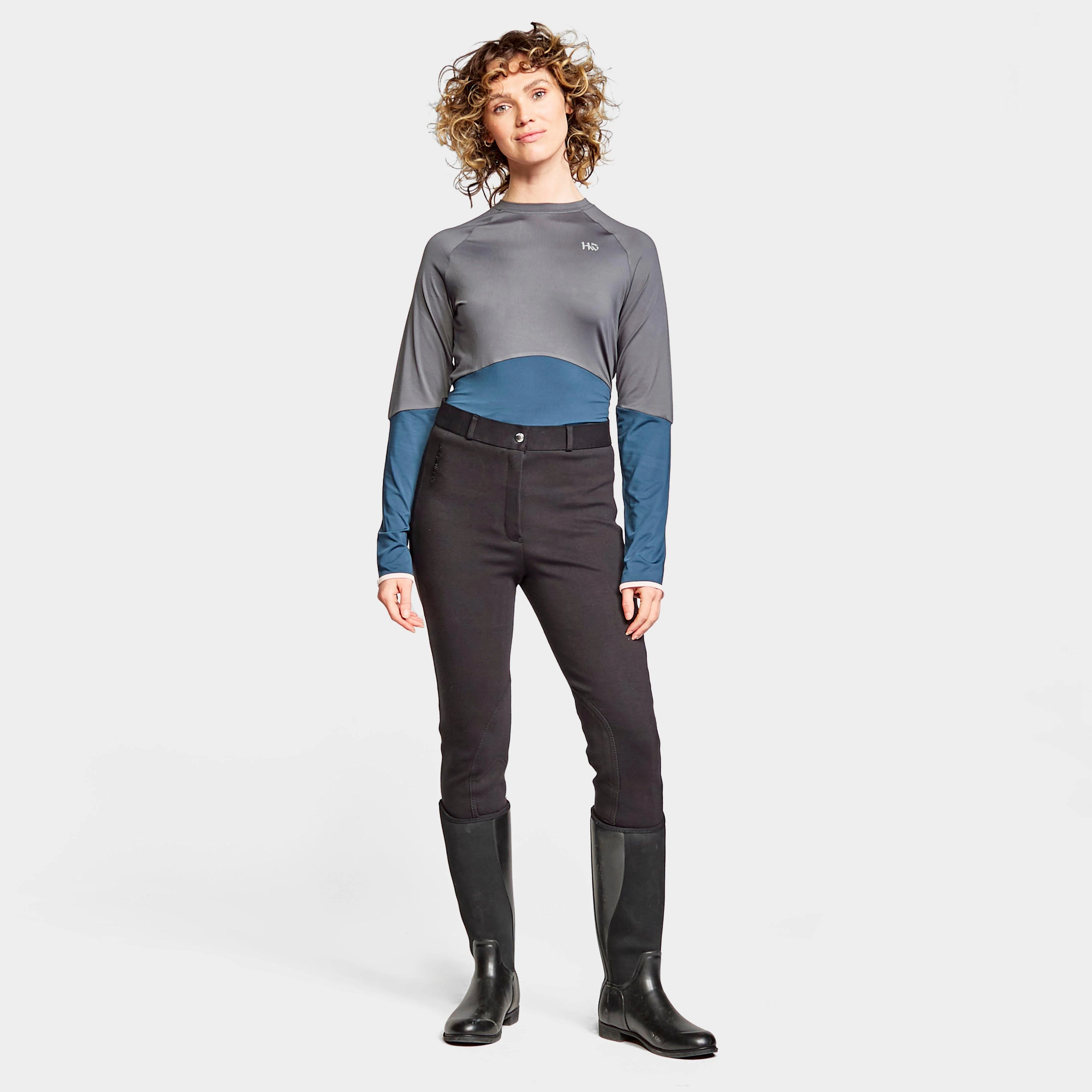 Womens Pateley Jodhpurs Black - Image 3