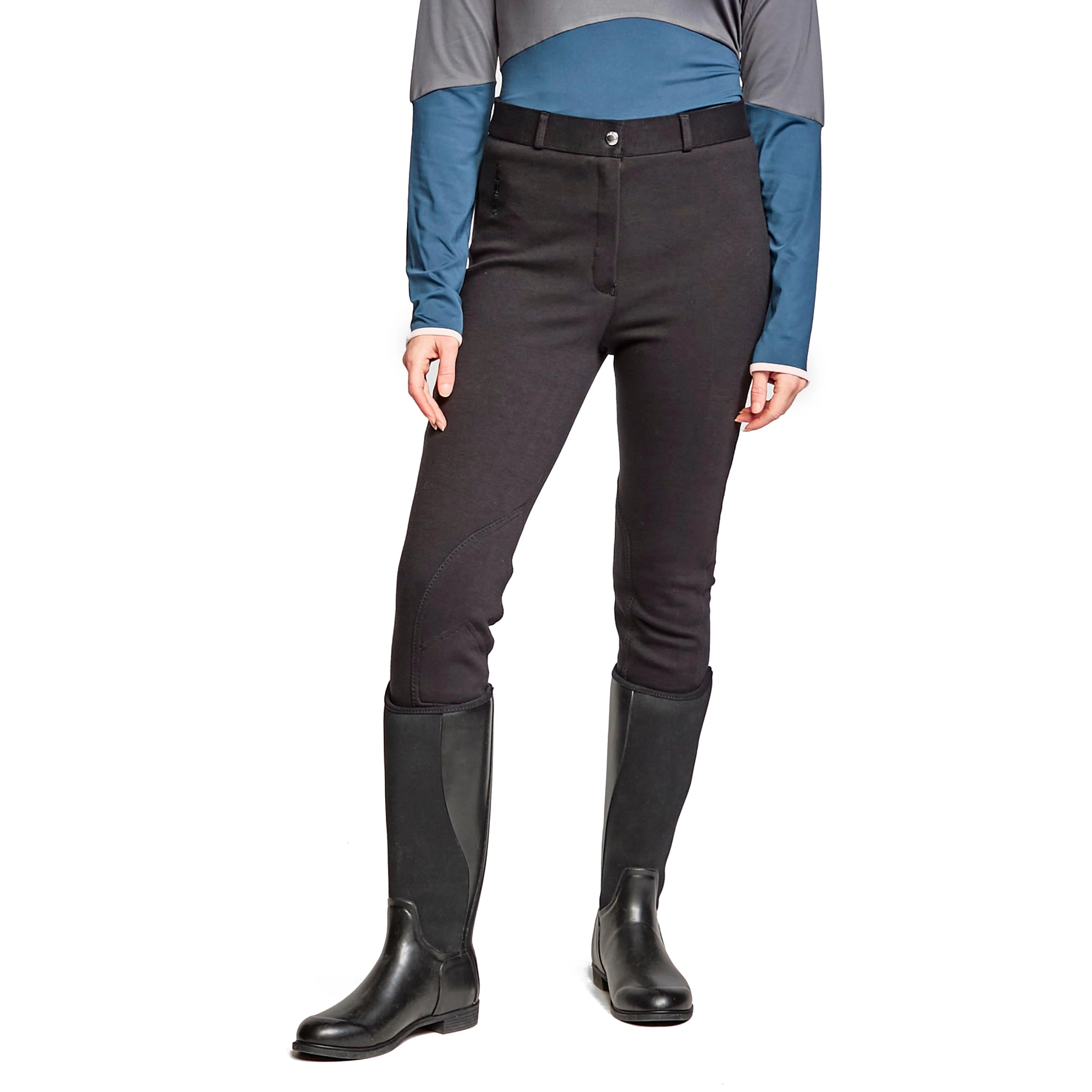 Womens Pateley Jodhpurs Black - Image 7