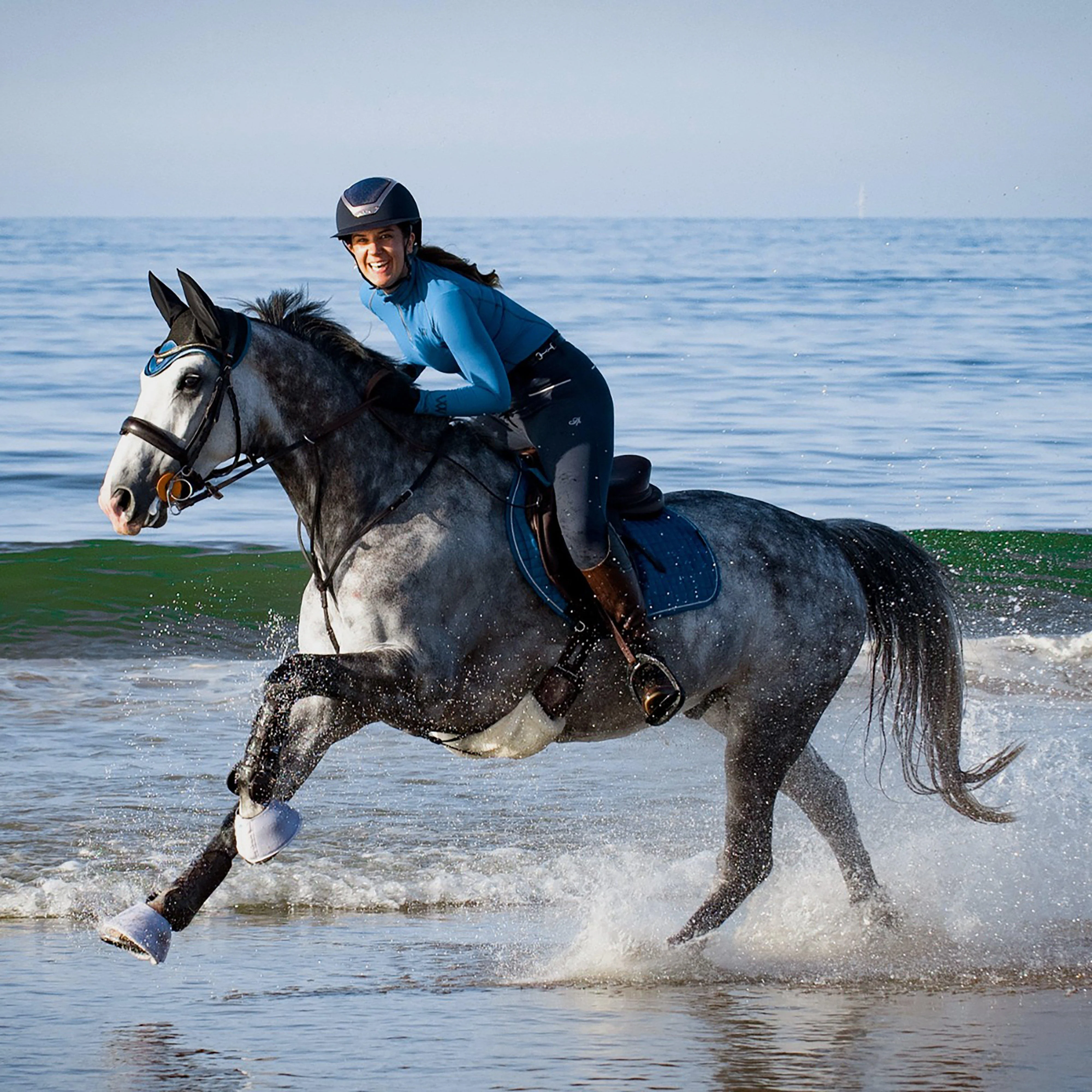 Contour Close Contact Saddle Pad Ocean - Image 5