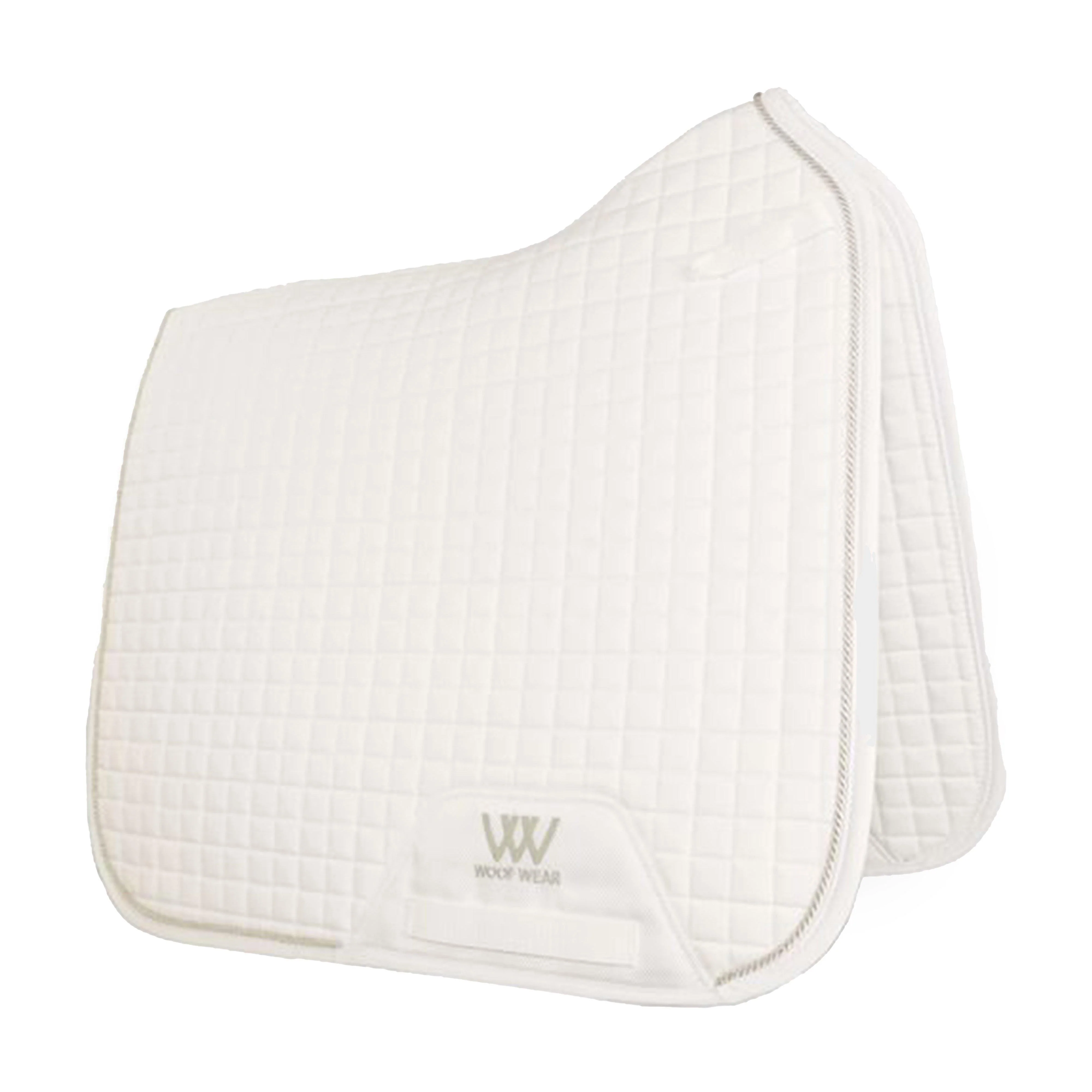 Contour Dressage Saddle Pad White - Image 2
