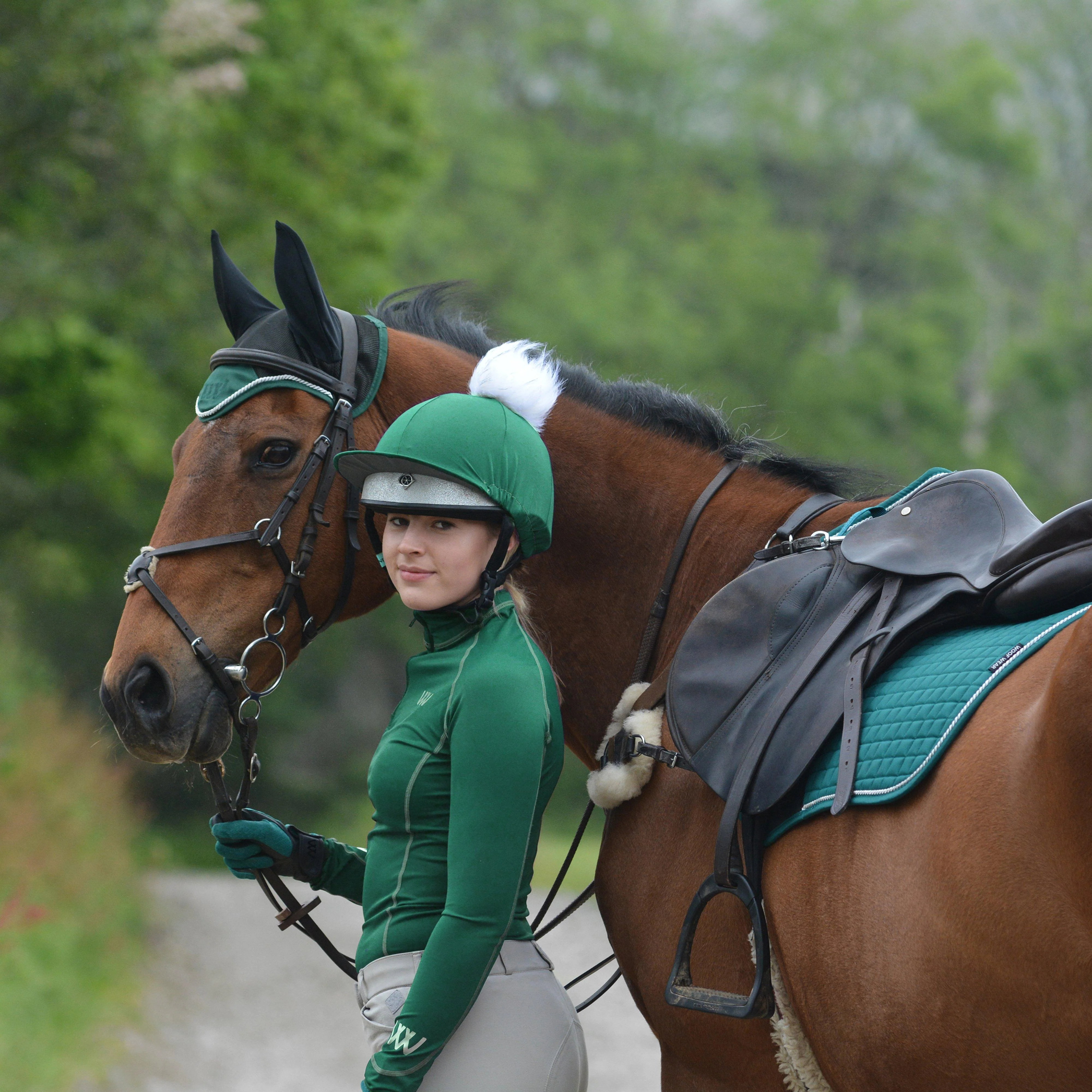 Fusion GP Saddle Pad BritishRacing Green - Image 2