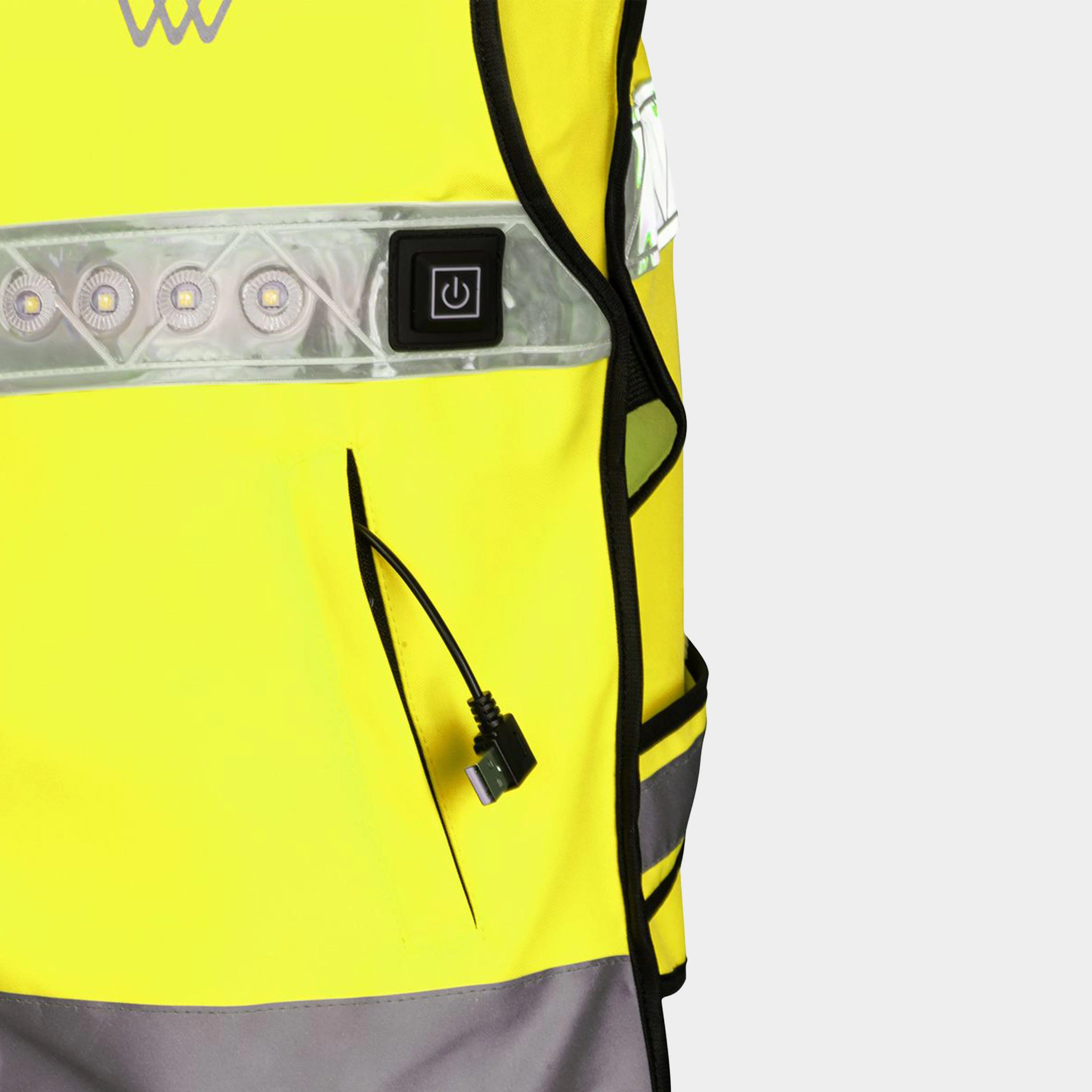 Kids’ Yellow Hi Vis Reflective Vest - Image 4