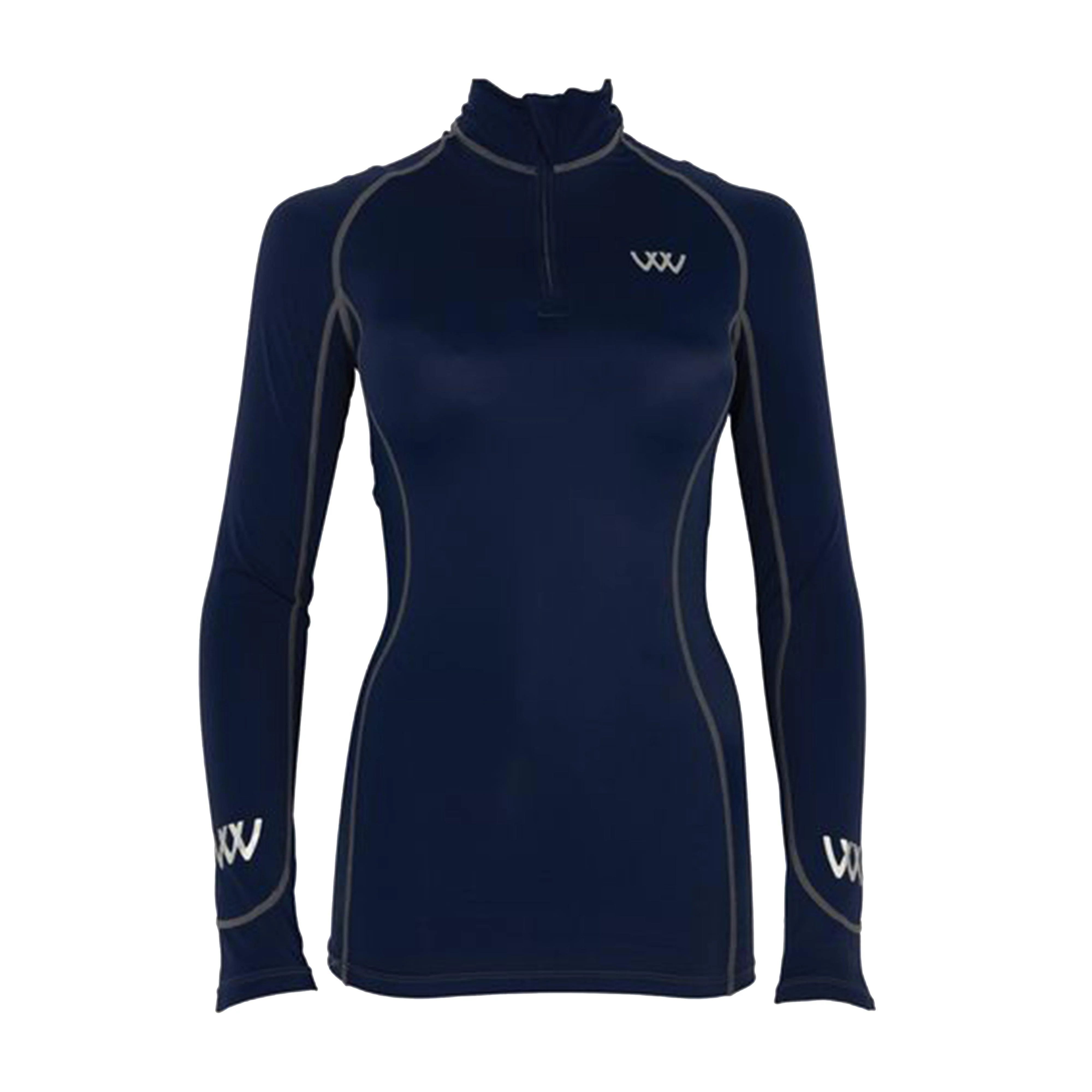 Performance Riding Shirt Navy - Image 2