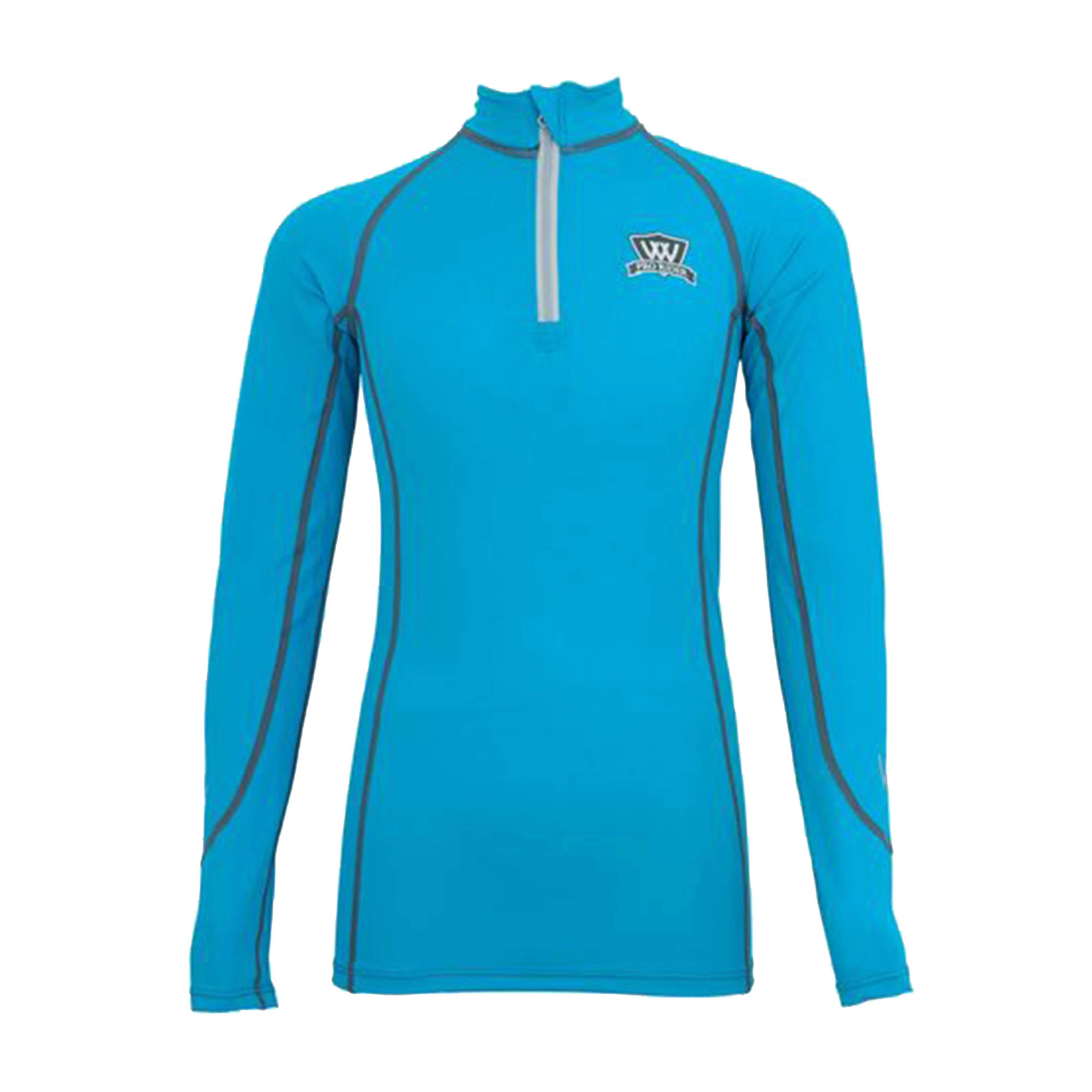 Young Rider Pro Performance Shirt Turquoise - Image 2
